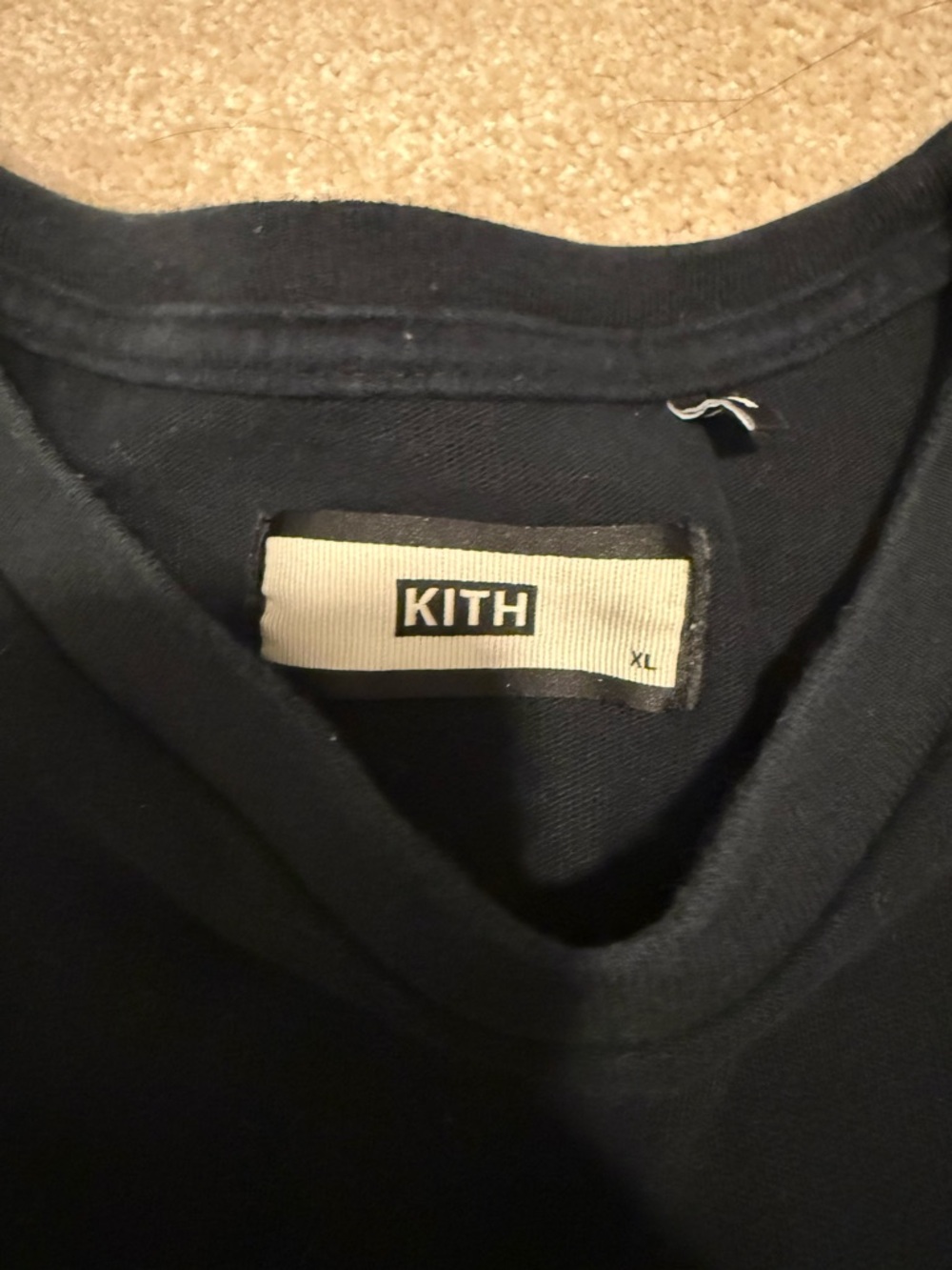 Kith Black Box Logo Short Sleeve Tee - Picture 2 of 2